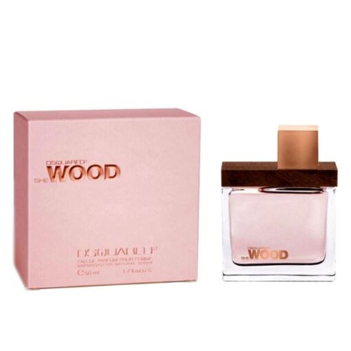 عطر ادکلن شی وود -زنانه صورتی سری قدیم | She Wood