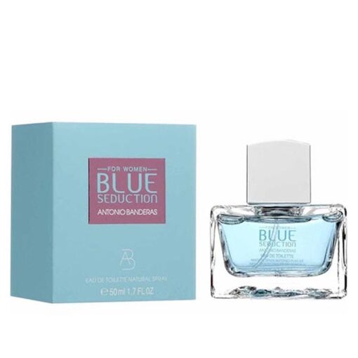 عطر ادکلن آنتونیو باندراس بلو سداکشن زنانه | Antonio Banderas Blue Seduction for women
