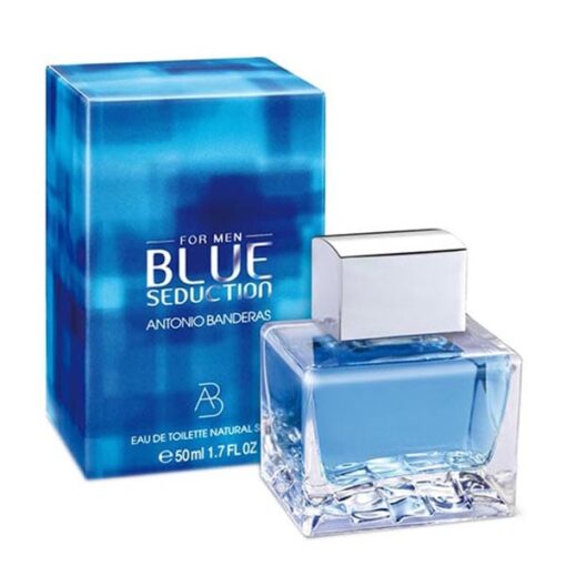 عطر ادکلن آنتونیو باندراس بلو سداکشن مردانه | Antonio Banderas Blue Seduction for men