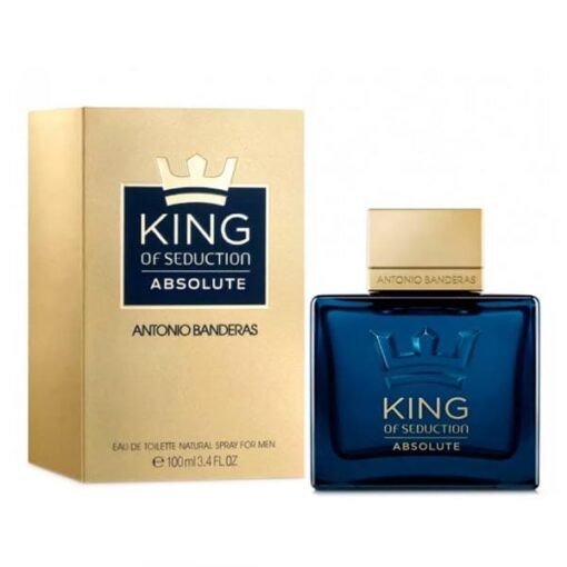 عطر ادکلن آنتونیو باندراس کینگ آف سداکشن ابسولوت | Antonio Banderas King of Seduction Absolute 200ml