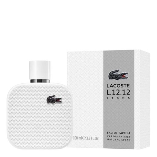 عطر ادکلن لاگوست سفید ادوپرفیوم مردانه | Lacoste L.12.12 EDP Blanc For Him