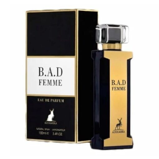 عطر ادکلن الحمبرا بد فمه (مشابه کارولینا هررا گودگرل مشکی) | Alhambra B.A.D Femme