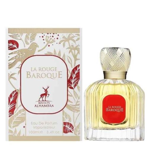 عطر ادکلن الحمبرا باروک رژ 540 (مشابه باکارات رژ 540) | Alhambra Baroque Rouge 540