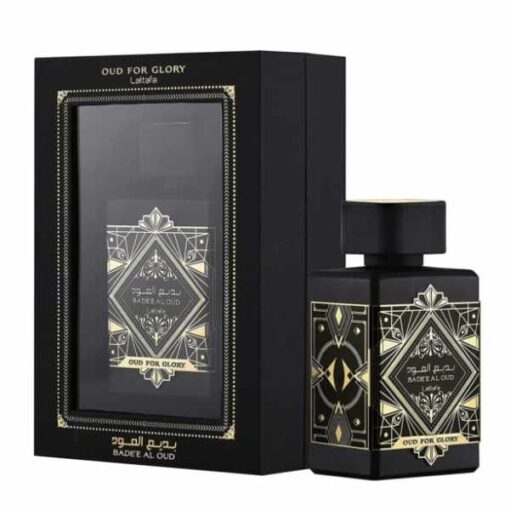 عطر ادکلن لطافه بدیع ال عود عود فور گلوری | Lattafa Bade'e Al Oud Oud for Glory