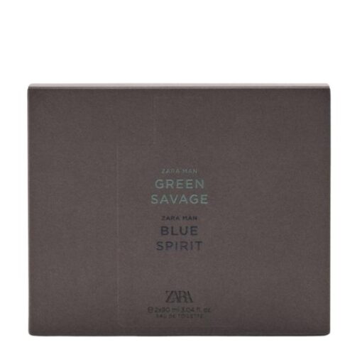 عطر ادکلن زارا دوقلو بلو من اسپریت و گرین ساواج | ZARA MAN GREEN SAVAGE + BLUE SPIRIT