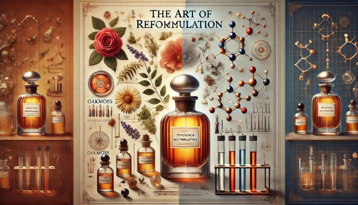استاندارد مواد اولیه و بازفرمولاسین عطرهای کلاسیک